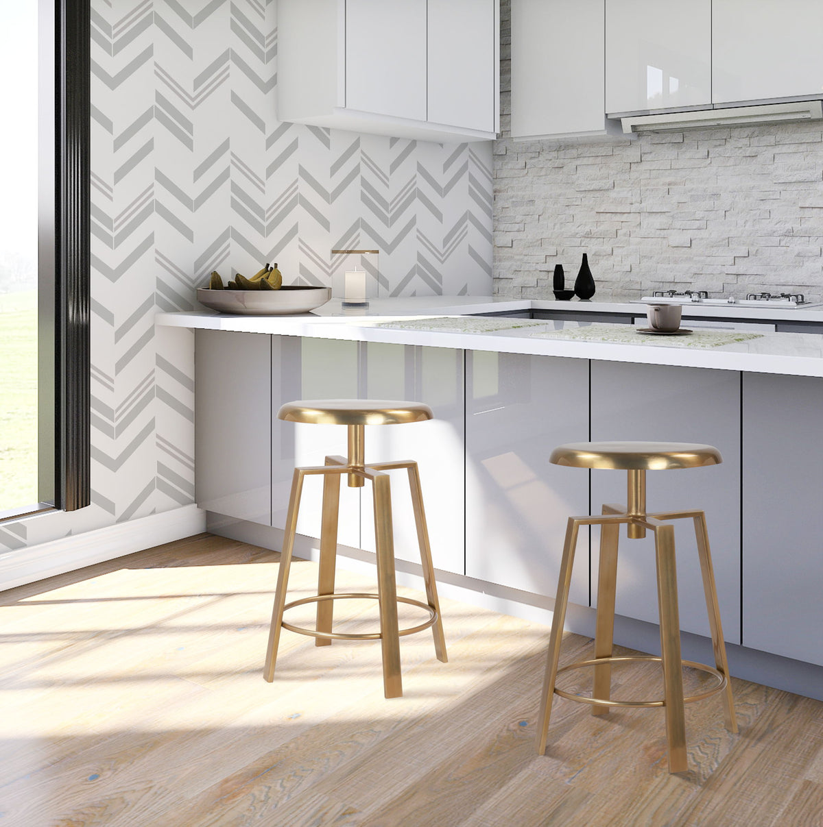 Lang - Counter Bar Stool