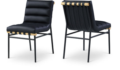 Burke - Dining Chair (Set of 2) - Black Frame