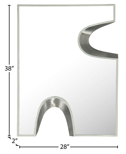 Soleil - Mirror With Silver Accent