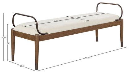 Cambria - Fabric Upholstered Bench
