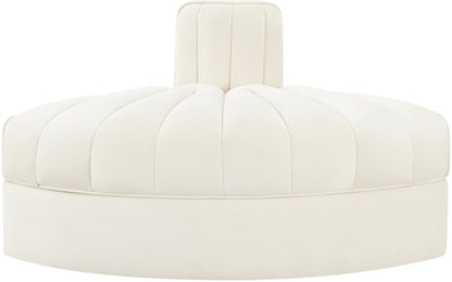Rummi - Velvet Performance Fabric Upholstered Modular Chair