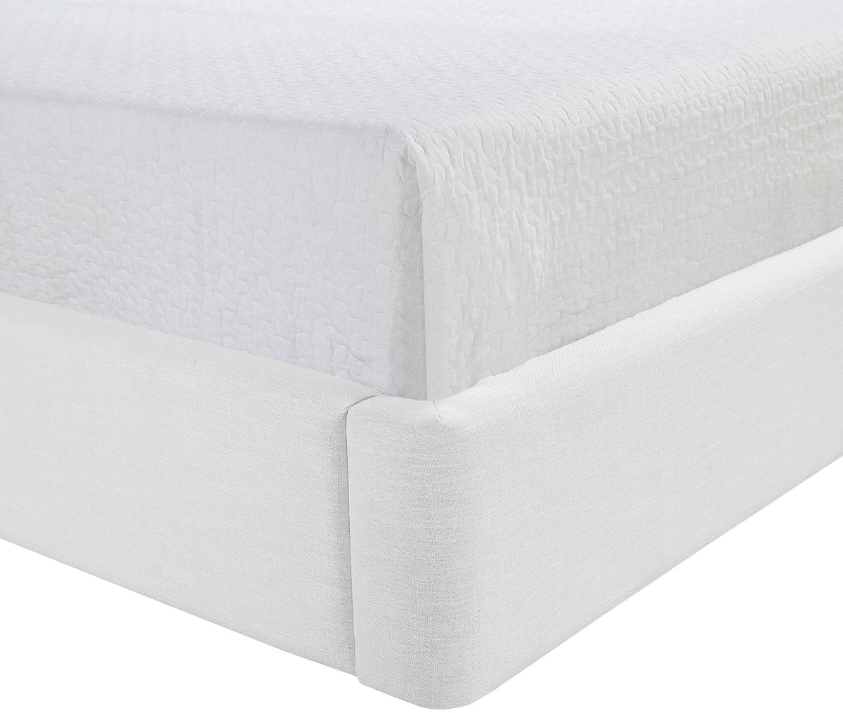 Kendall - Linen Textured Fabric Upholstered Bed