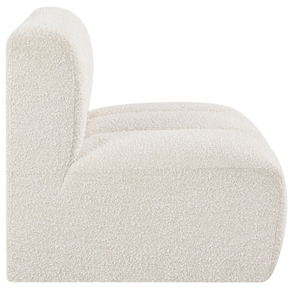 Arc - Boucle Fabric Straight Chair