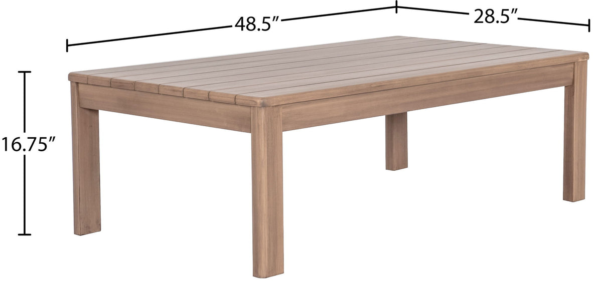 Newport - Acacia Wood Outdoor Patio Table
