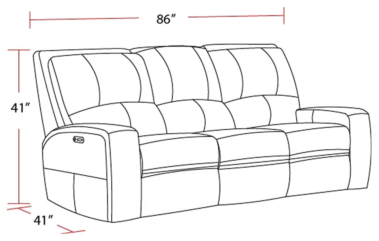 Swift - Power Sofa