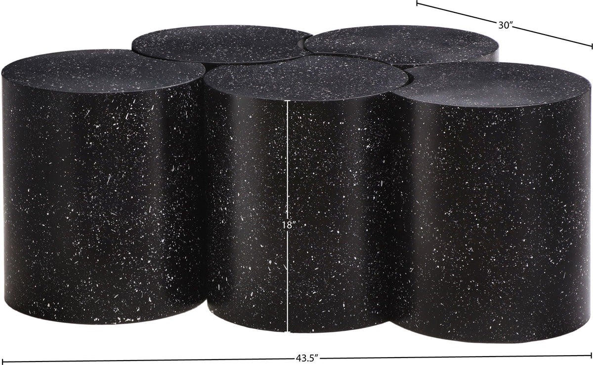 Dimple - 5 Piece Modular Coffee Table - Terazzo Finish