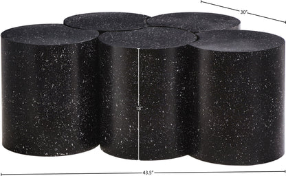 Dimple - 5 Piece Modular Coffee Table - Terazzo Finish