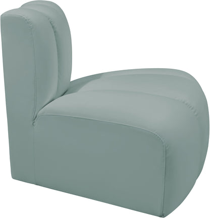 Arc - Faux Leather Reverse Corner Chair