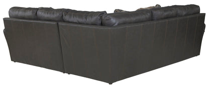 Denali - Italian Leather Match Sectional