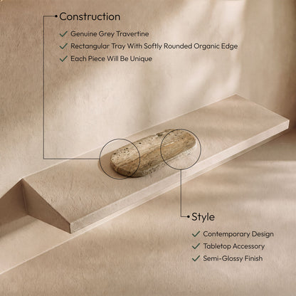 Carrell - Genuine Marble Tray