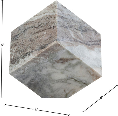 Block - Marble Decorative Cube