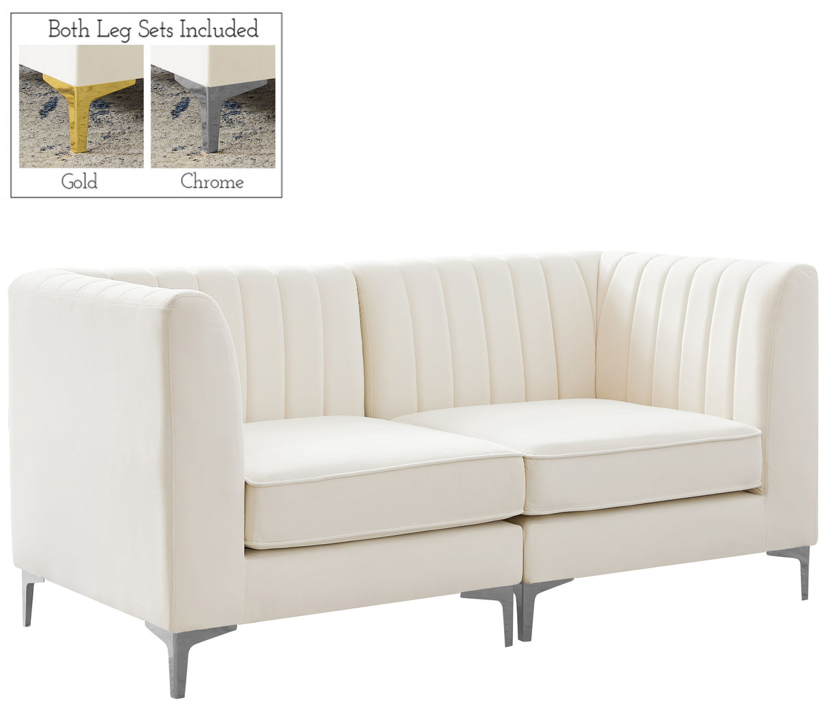 Alina - 2 Piece Modular Sectional