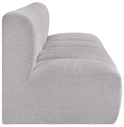 Arc - Boucle Fabric 3 Seats Modular Sofa