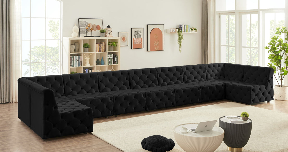 Tuft - 9 Piece Modular Sectional