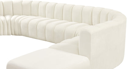 Arc - Velvet 6 Piece Corner Modular Sofa