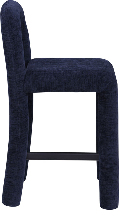 Amari - Chenille Fabric Stool