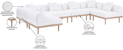 Laguna - 6 Piece 142" Outdoor Patio Modular Sectional