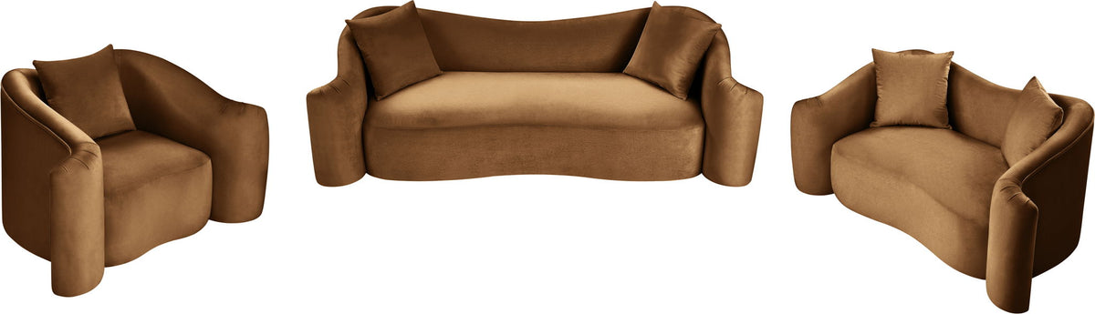 Destin - Loveseat - Saddle