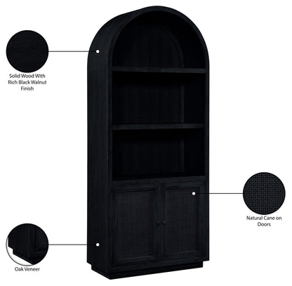 Botanical - Oak Veneer And Solid Wood Bookcase