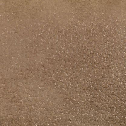 Ellis - Vegan Leather Upholstered Counter Stool (Set of 2) - Tan / Natural