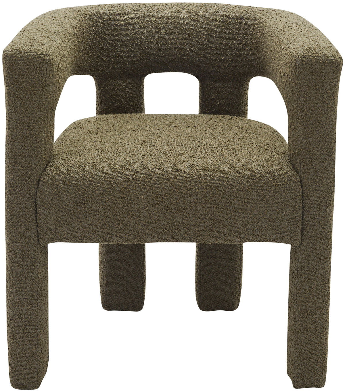 Athena - Boucle Fabric Dining Chair