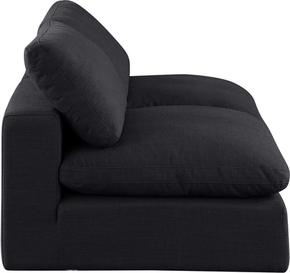 Comfy - Linen Modular Armless Sofa 2 Seats