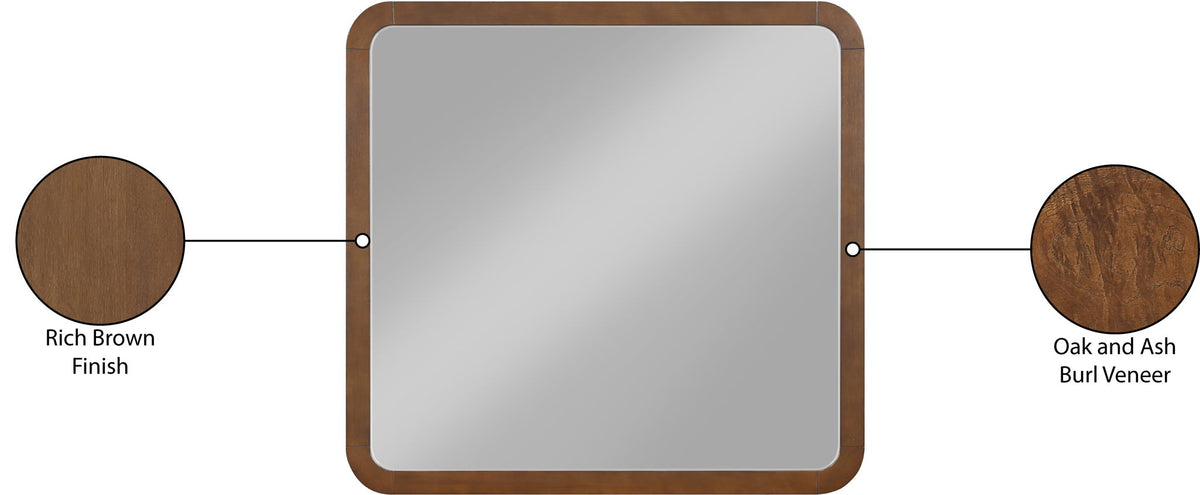 Giada - Solid Wood And Veneer Mirror