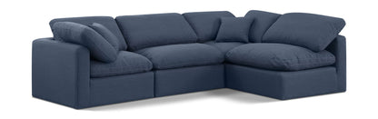 Indulge - Linen 4 Piece Modular Sectional
