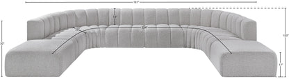Arc - Boucle Fabric Modular Sectional