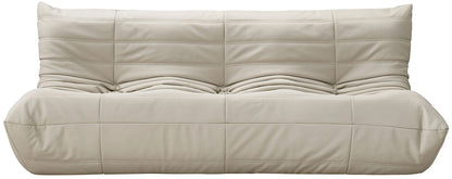 Relax - Vegan Leather 77.75" Upholstered Sofa