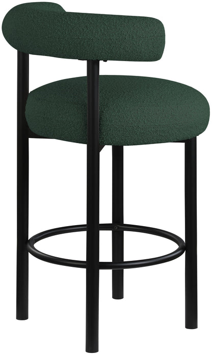 Bordeaux - Stool With Black Legs (Set of 2)