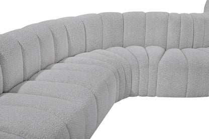 Arc - Boucle Fabric Modular Sectional