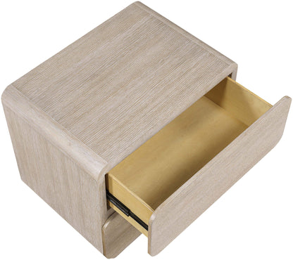 Adagio - Solid Wood And Oak Veneer Nightstand