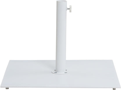 Fiji - Aluminum Patio Umbrella With Square White Base