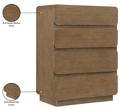 Adagio - Solid Wood And Oak Veneer Chest
