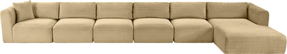 Shaggy - 6 Piece Modular Sectional With Chaise