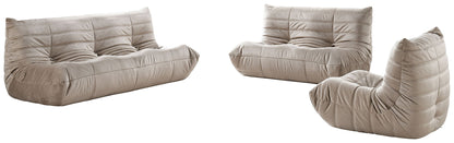 Relax - Velvet 54.75" Upholstered Loveseat