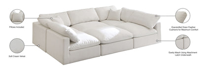 Plush - 6 Piece Modular Sectional