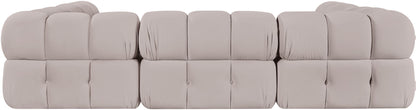 Orin - Velvet 6 Piece Modular Sectional