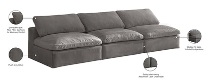 Cozy - Modular Armless 3 Seat Sofa
