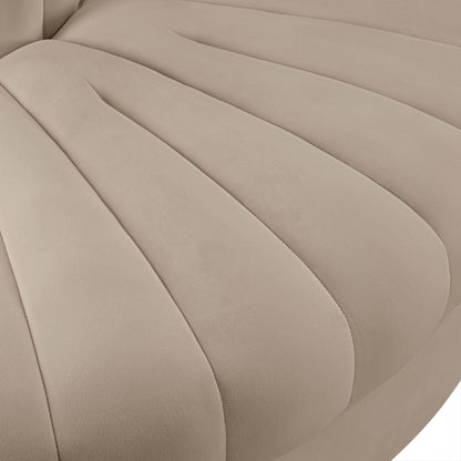 Rummi - Velvet Performance Fabric Upholstered Modular Chair