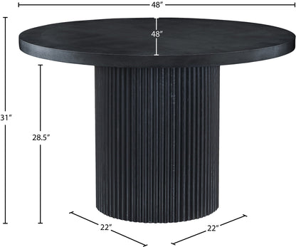 Belinda - Wood Oak Veneer Dining Table