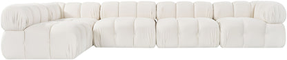 Orin - Velvet 5 Piece Modular Sectional