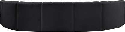 Arc - Faux Leather 7 Piece U-Shaped Modular Sofa