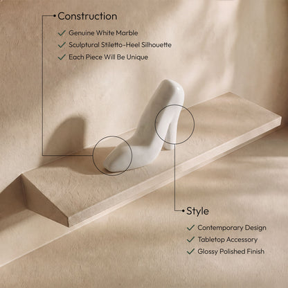 Meryl - Genuine Marble Tabletop Object