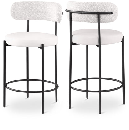 Beacon - Faux Leather Stool (Set of 2)