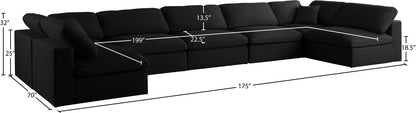Plush - 7 Piece Modular Sectional