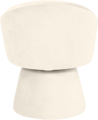 Selene - Upholstered Swivel Dining Chair