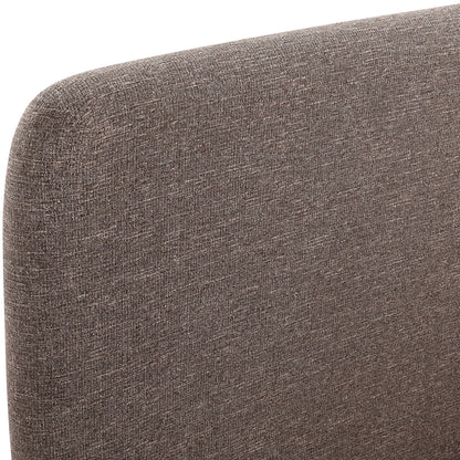 Fira - Linen Textured Fabric Upholstered Bed