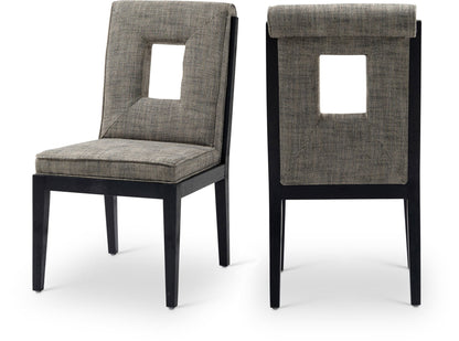 Gwendolyn - Dining Side Chair With Black Frame (Set of 2)